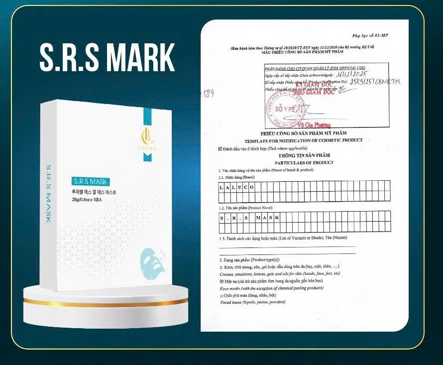 MẶT NẠ S.R.MARK