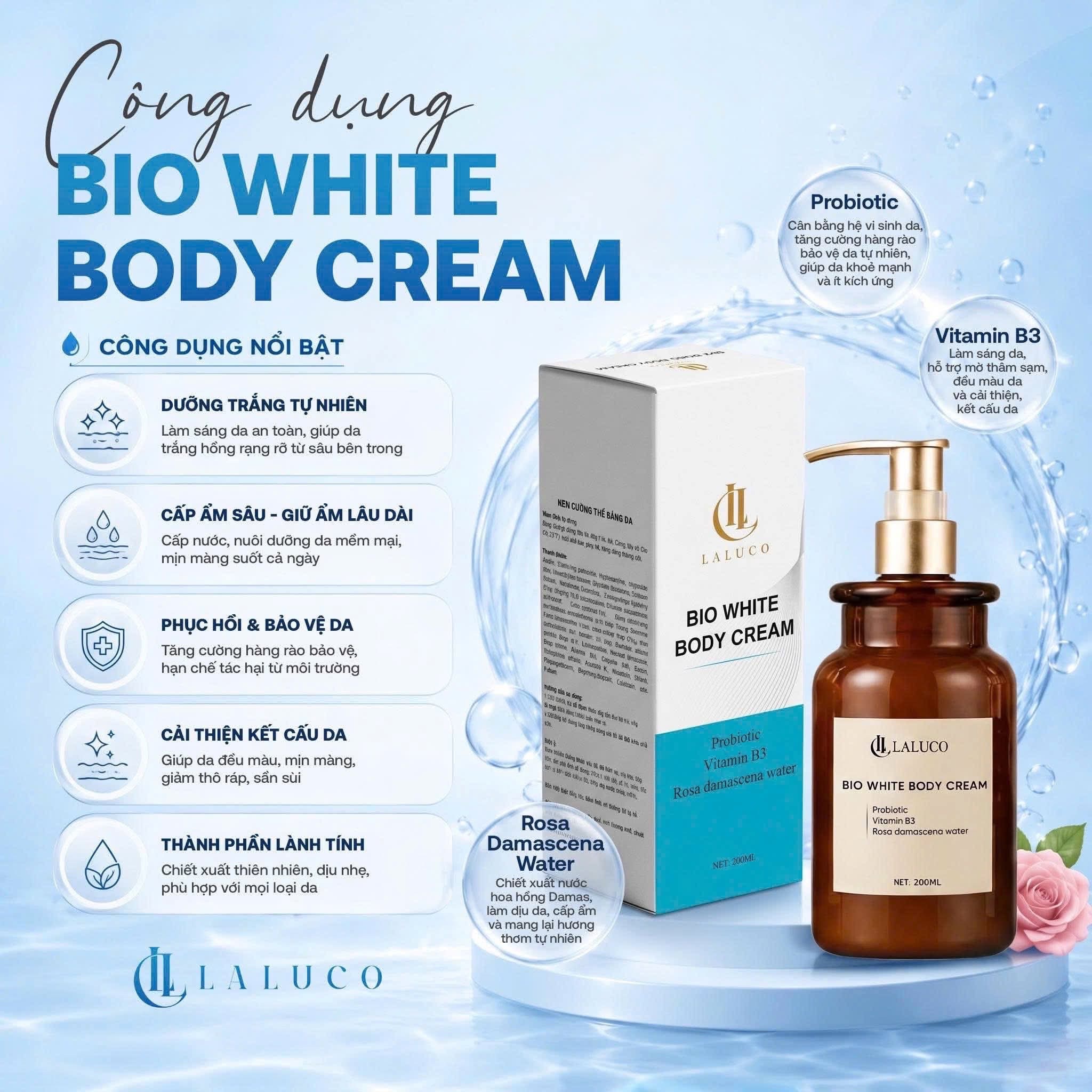 BIO WHITE BODY CREAM
