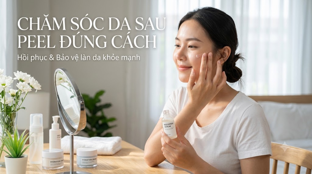 Chăm Sóc Da Sau Peel Đúng Cách Cho Mọi Loại Da