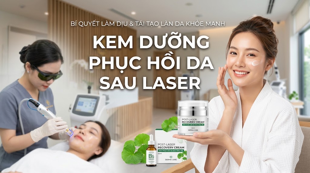 Kem Dưỡng Phục Hồi Da Sau Laser Và Những Điều Cần Biết